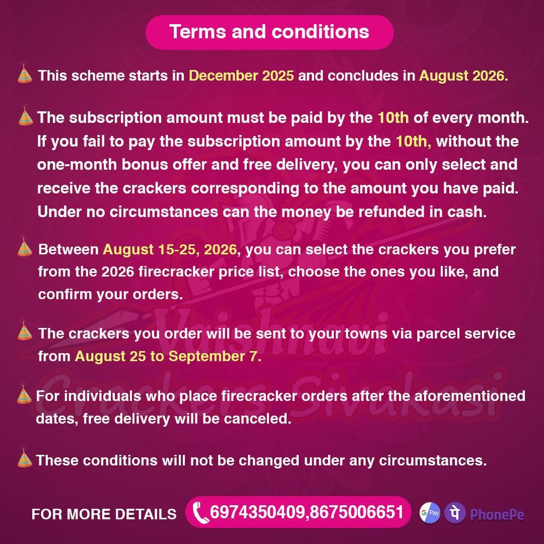 Terms & Conditions